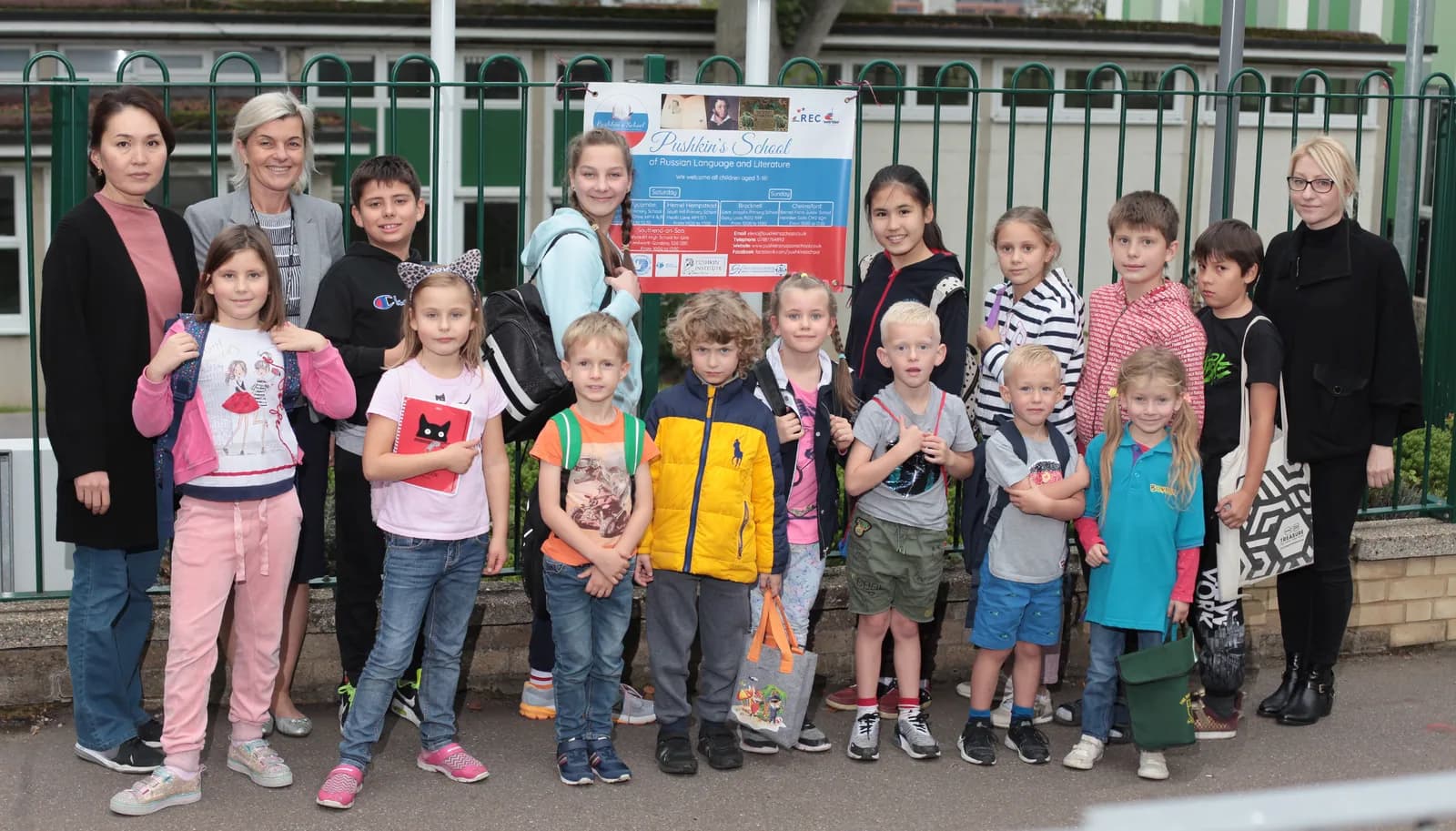 Pushkin School community collage